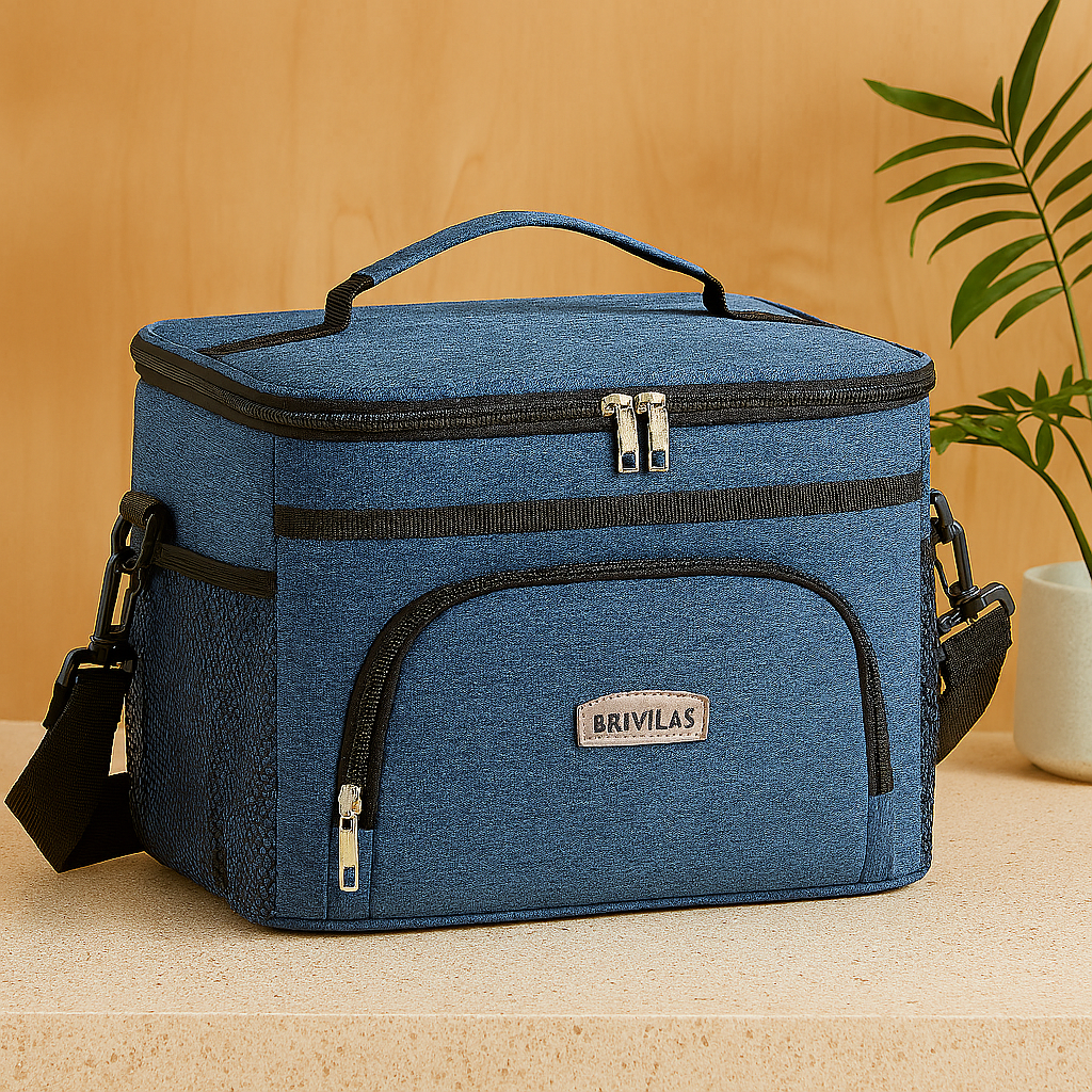 Isoleret picnic-køletaske – termisk taske til udendørs, strand og camping