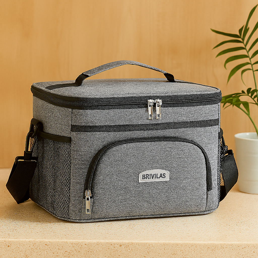 Isoleret picnic-køletaske – termisk taske til udendørs, strand og camping