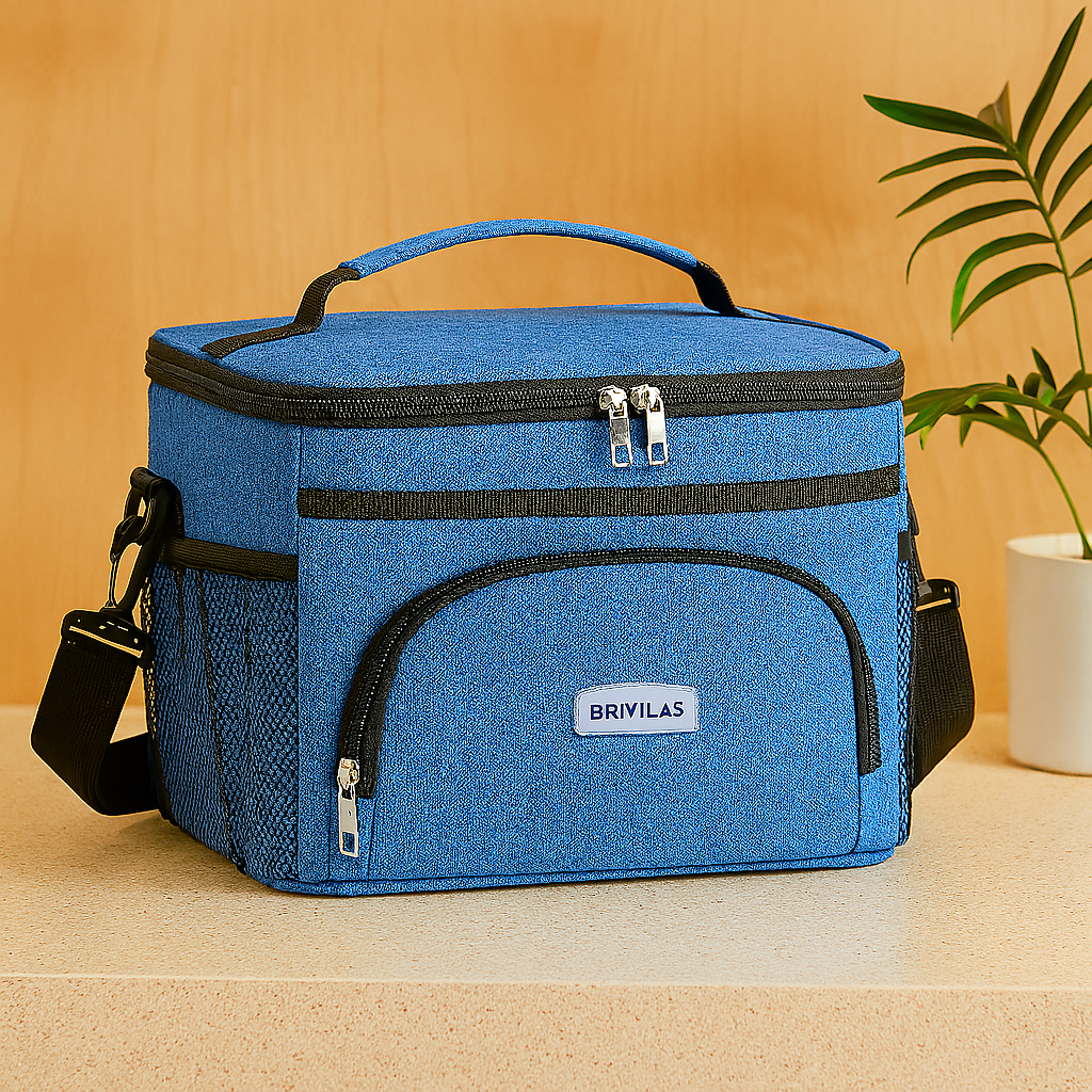 Isoleret picnic-køletaske – termisk taske til udendørs, strand og camping