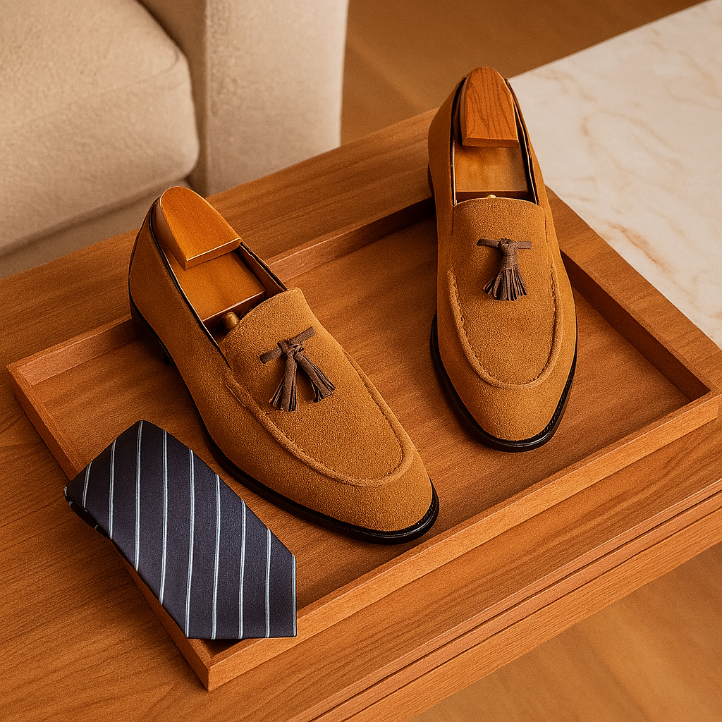 London - ruskindsloafers – fleksible og stilfulde herresko