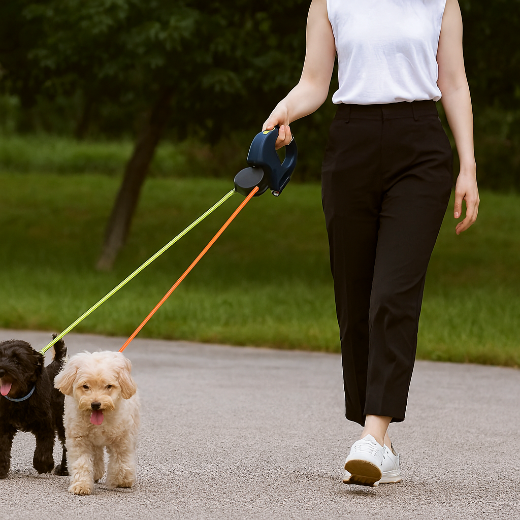 TangleGuard – Dobbelt Hundesnor med Anti-Twist Design
