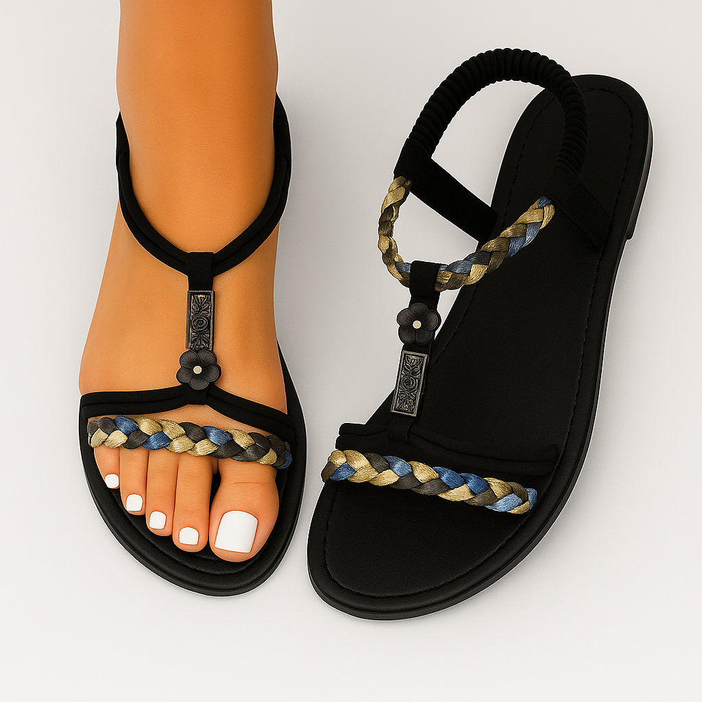 Soliva - UltraLette Elastiske Strandsandaler