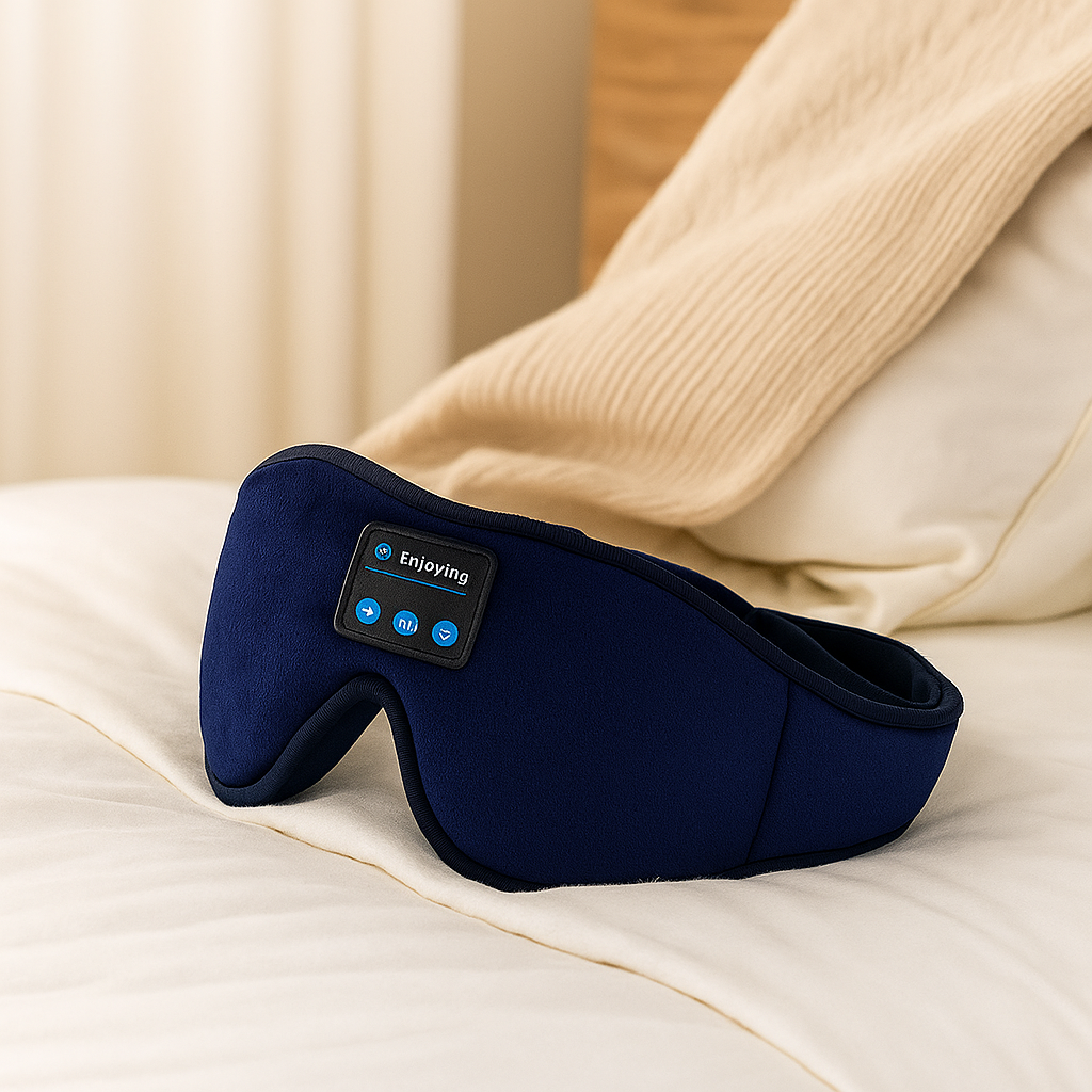 DreamBeats | Bluetooth-søvnmaske med HD-lyd og 3D-øjenkomfort