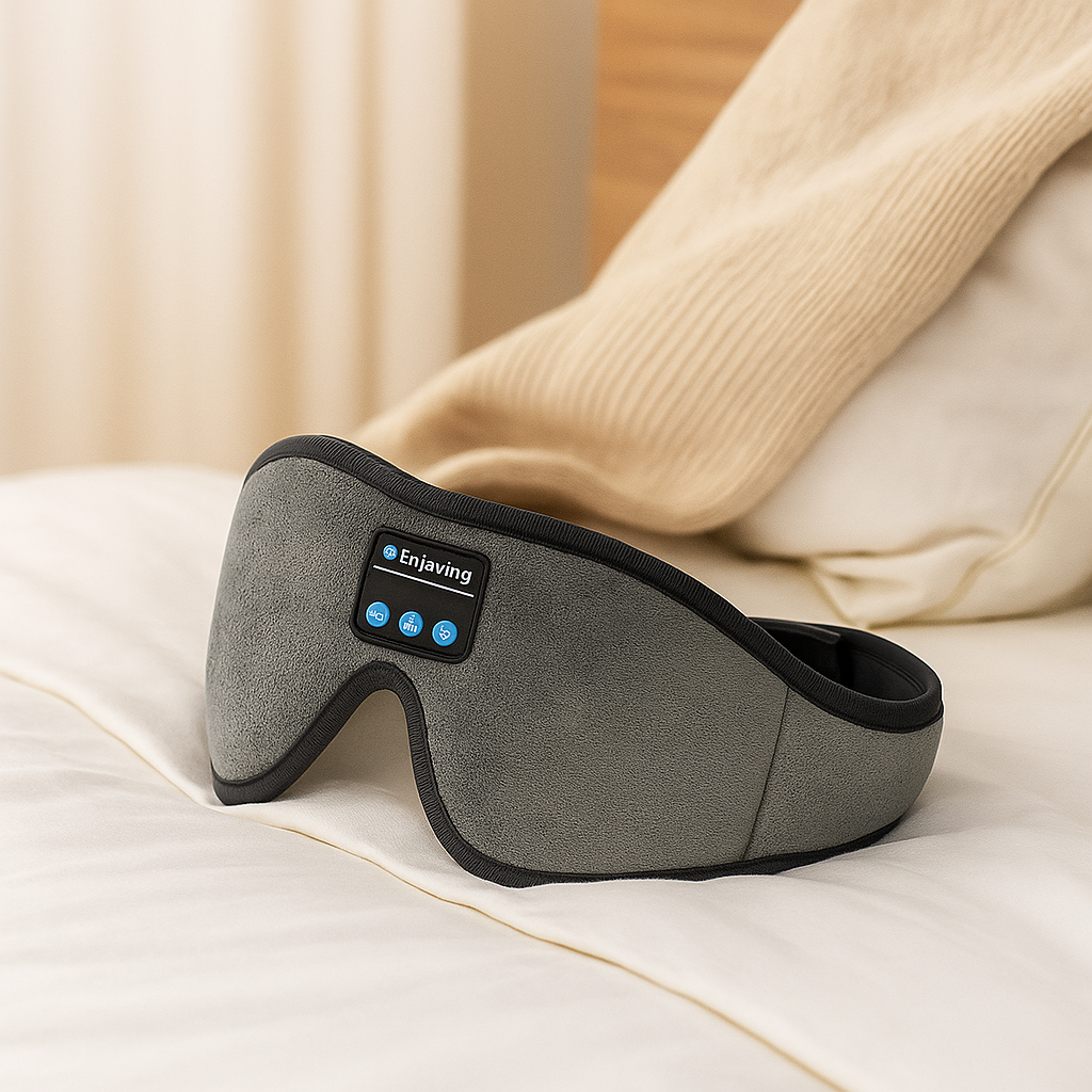 DreamBeats | Bluetooth-søvnmaske med HD-lyd og 3D-øjenkomfort