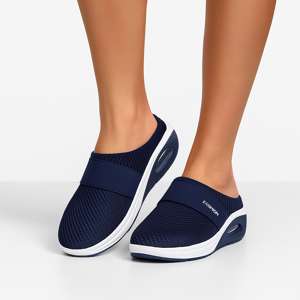 Freida - Åndbare komfortable hjemmesko