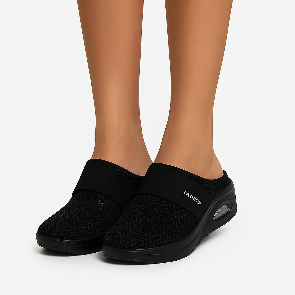 Freida - Åndbare komfortable hjemmesko