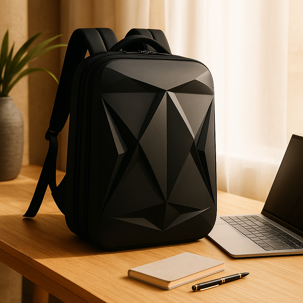 Cullen - Vandtæt hård rejsetaske med USB-porte