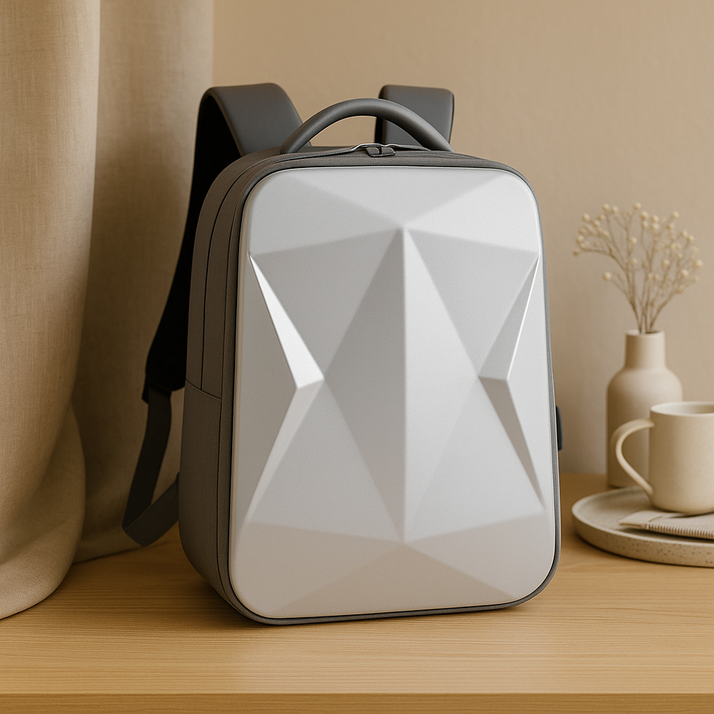 Cullen - Vandtæt hård rejsetaske med USB-porte