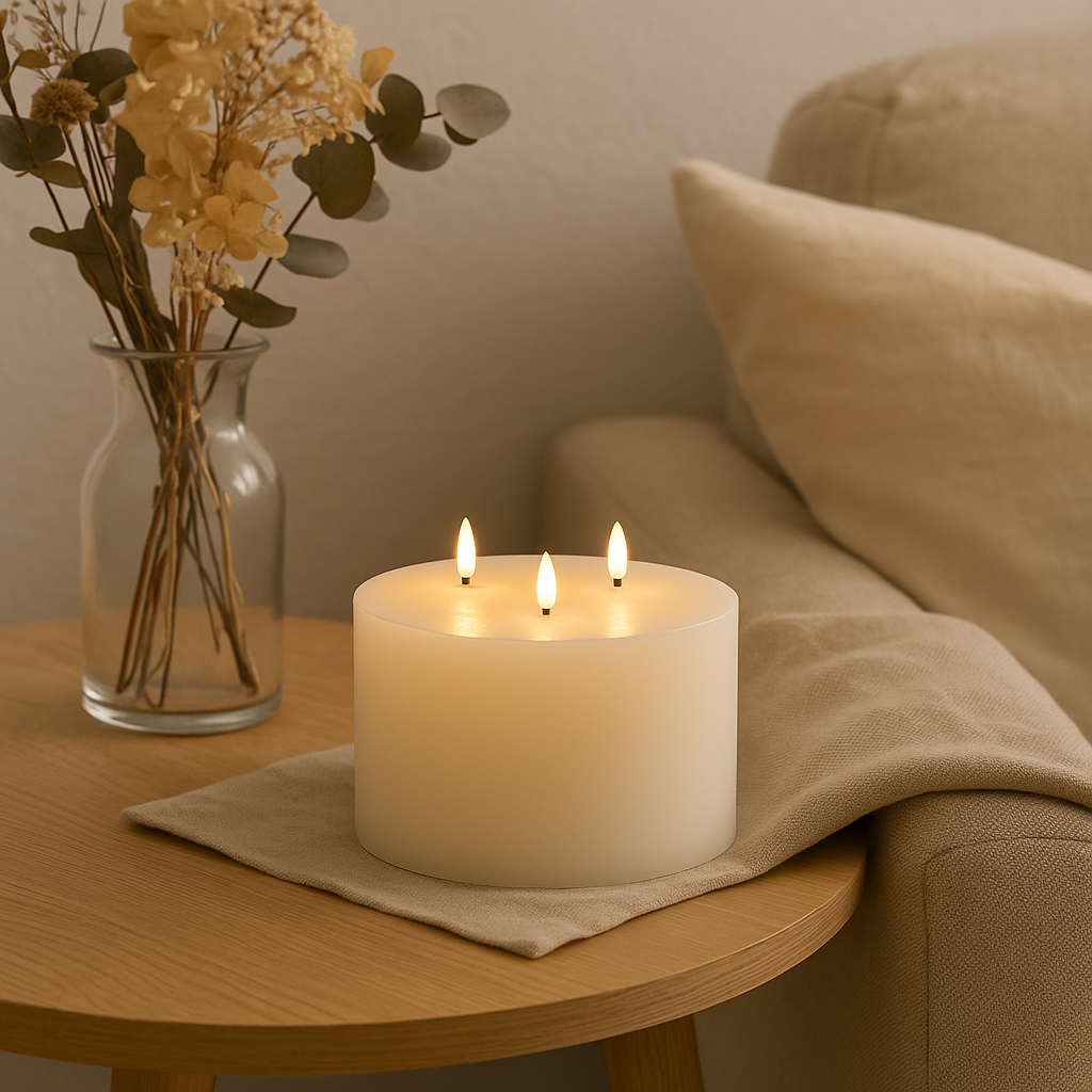 Candora – Hvidt LED-søjlelys