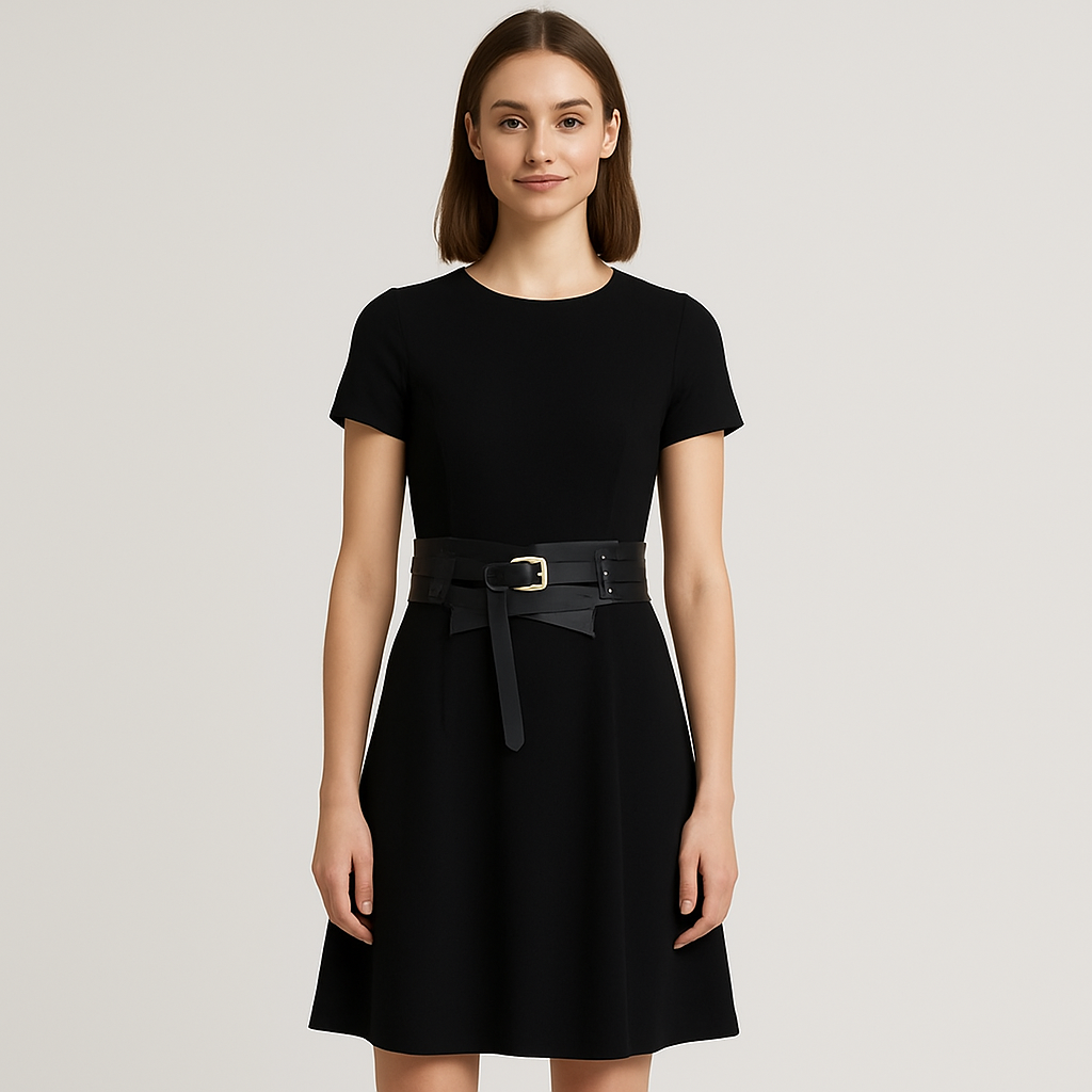 Vivianne - Multifunktionelt taljebælte i ægte læder