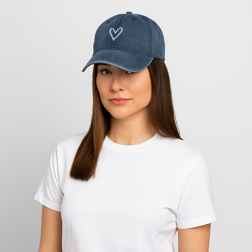 Flexfit - Heritage justerbar retro baseballkasket med solskærm