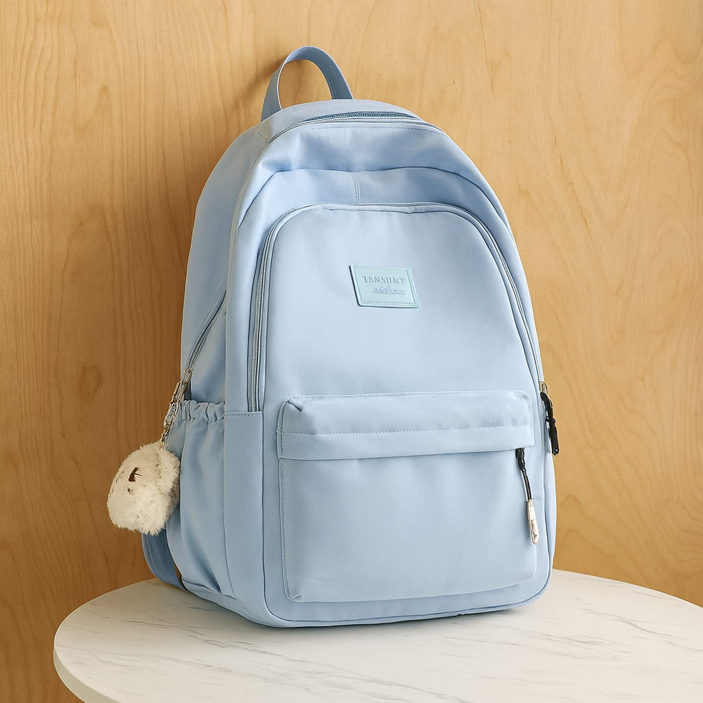 CuddlePack | Unisex laptop-rygsæk med plys-vedhæng