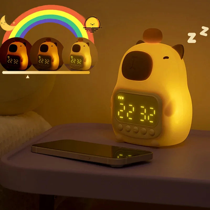 CapyAlarm – legende capybara-formet vækkeur med sød funktionalitet