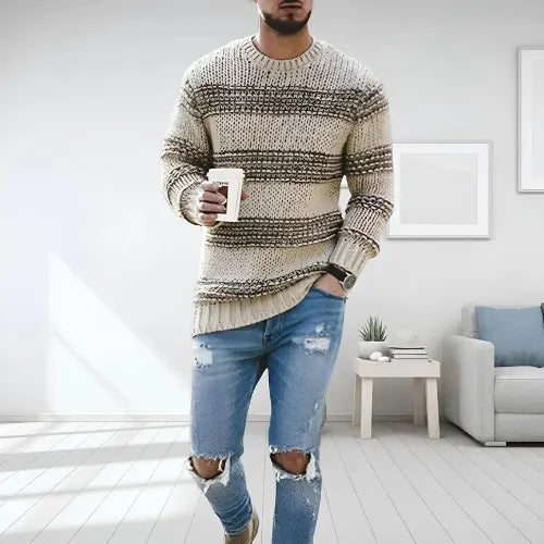 Peter | Strikket sweater til mænd