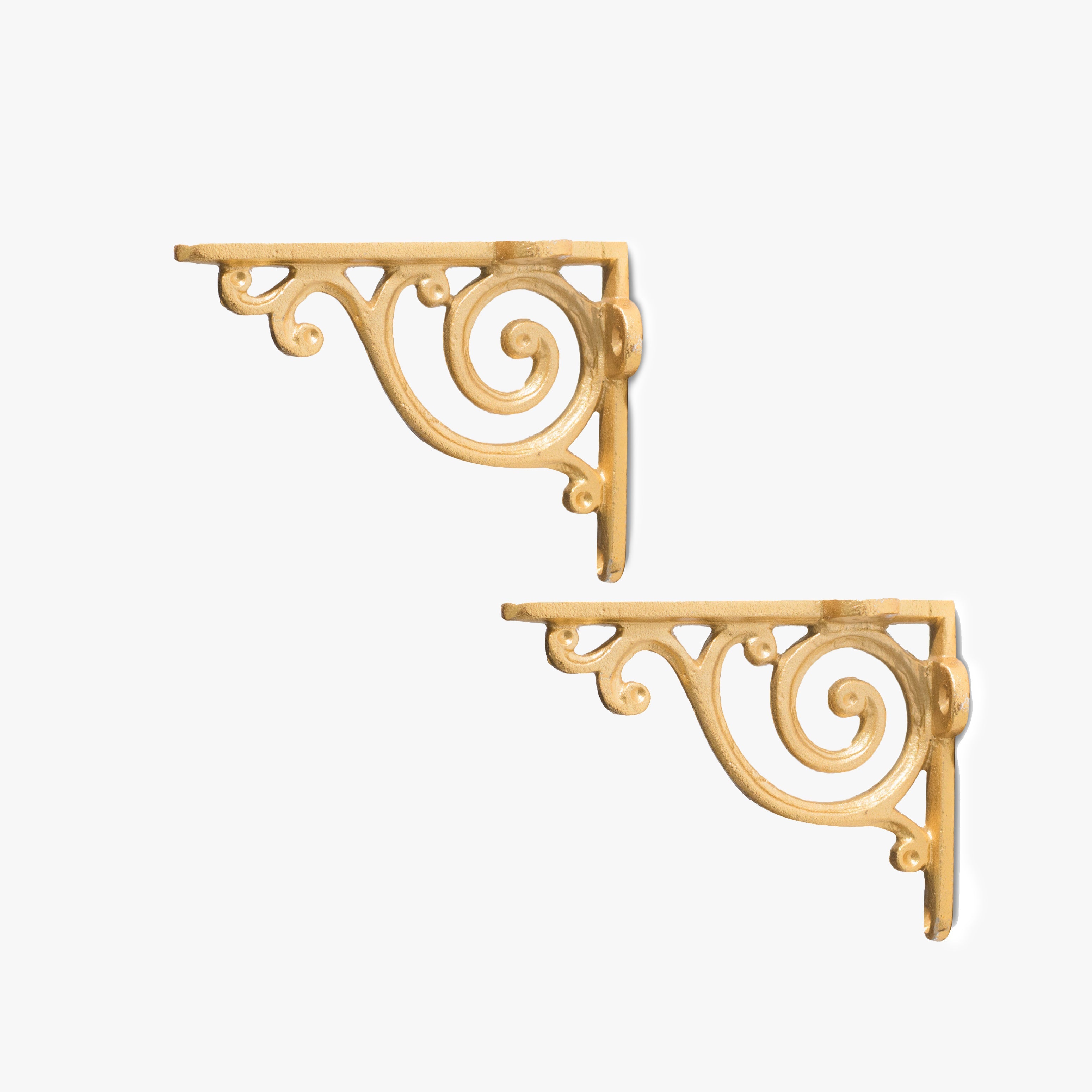 Glorine - Golden Victorian Swirl vægbeslag