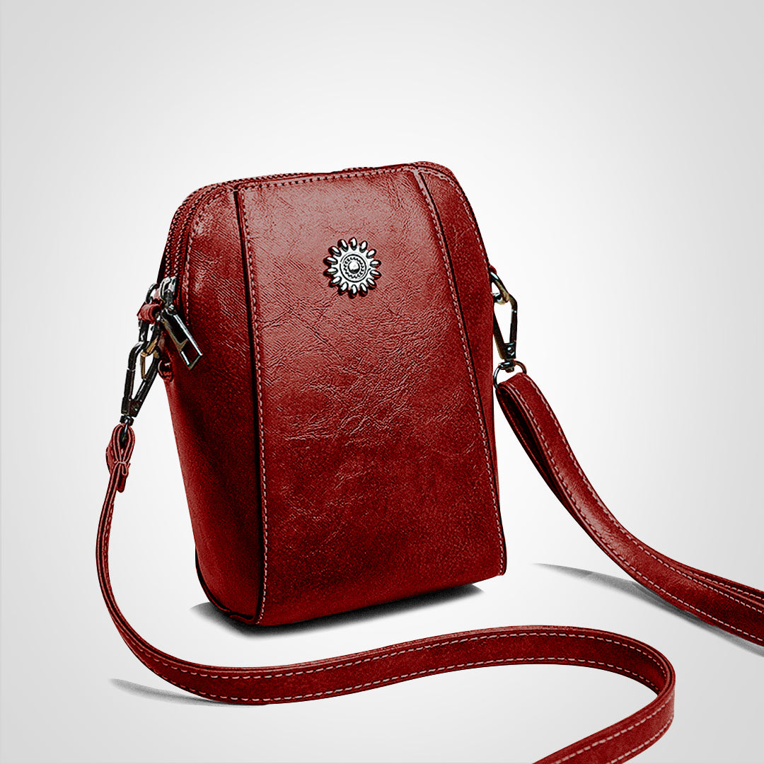 Daisy | Retro Læder Crossbody Taske
