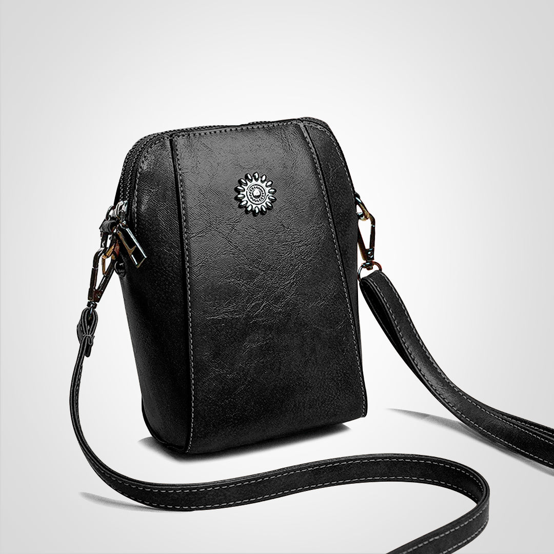 Daisy | Retro Læder Crossbody Taske