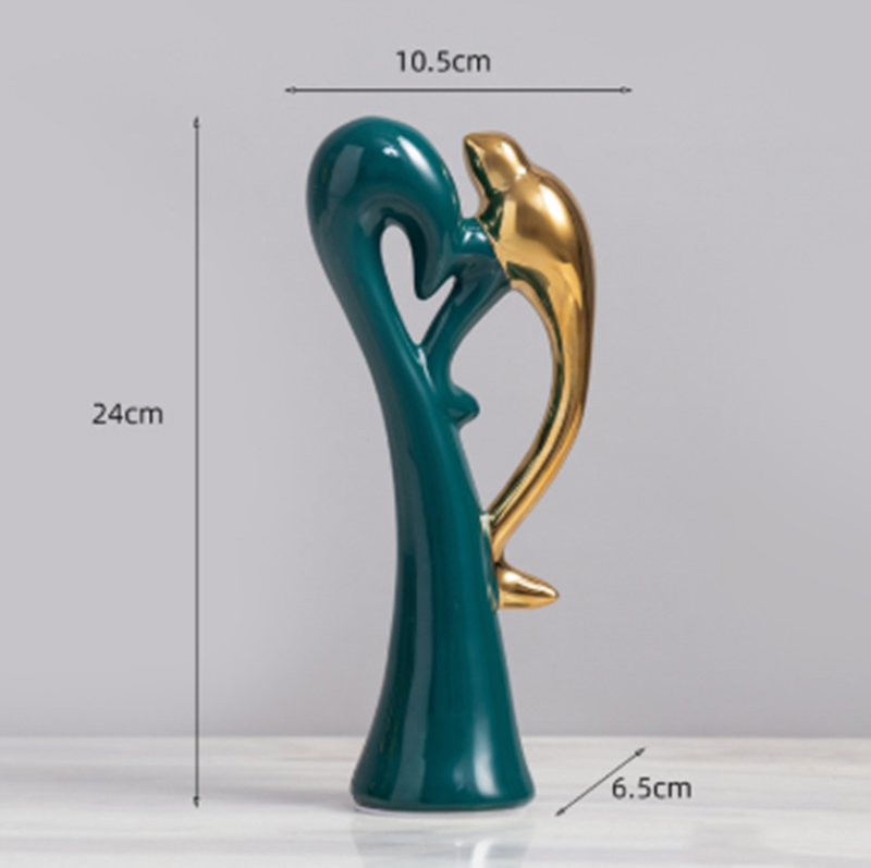 Averelle - Elegante dvergpapegøje figurer til tidløs hjem charme