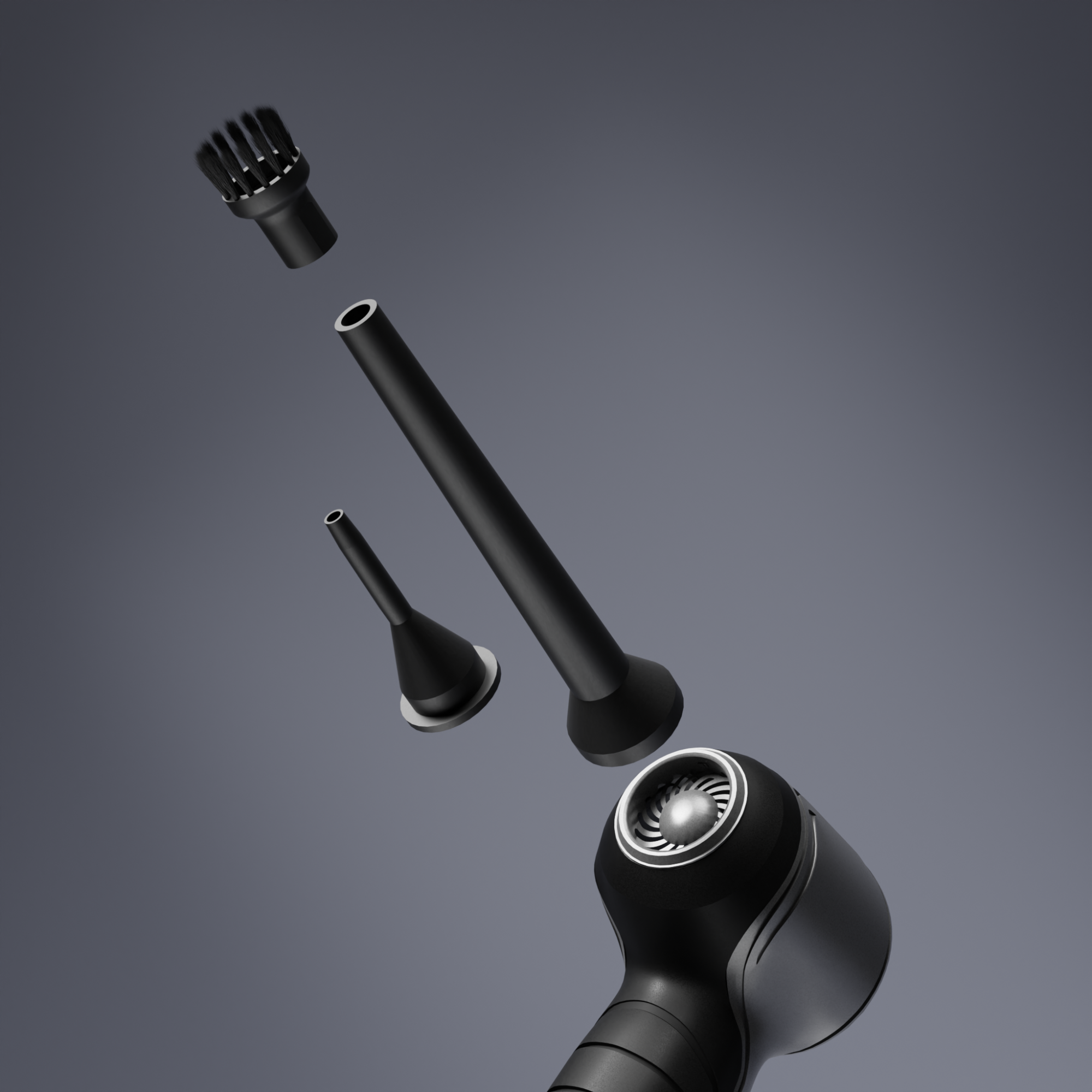 DualFlow støvsuger – Bærbart 2-i-1-støvsuger- og luftkompressionssystem