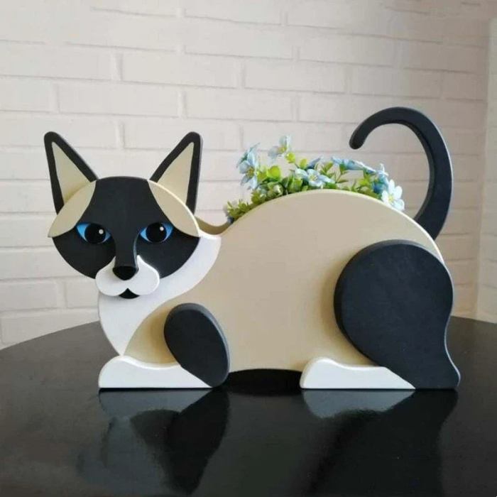 Purrfect plantekasser – DIY katteformede potteplanter