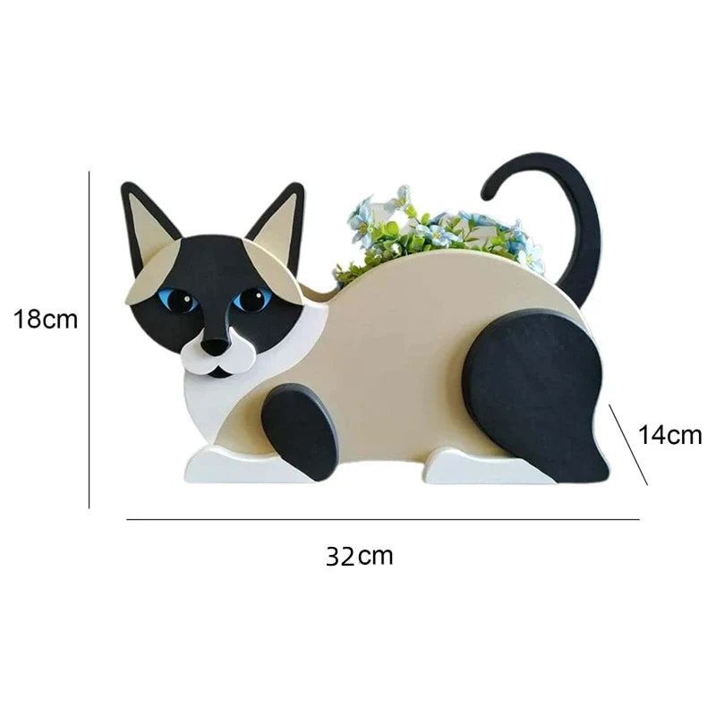 Purrfect plantekasser – DIY katteformede potteplanter
