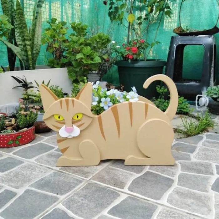 Purrfect plantekasser – DIY katteformede potteplanter