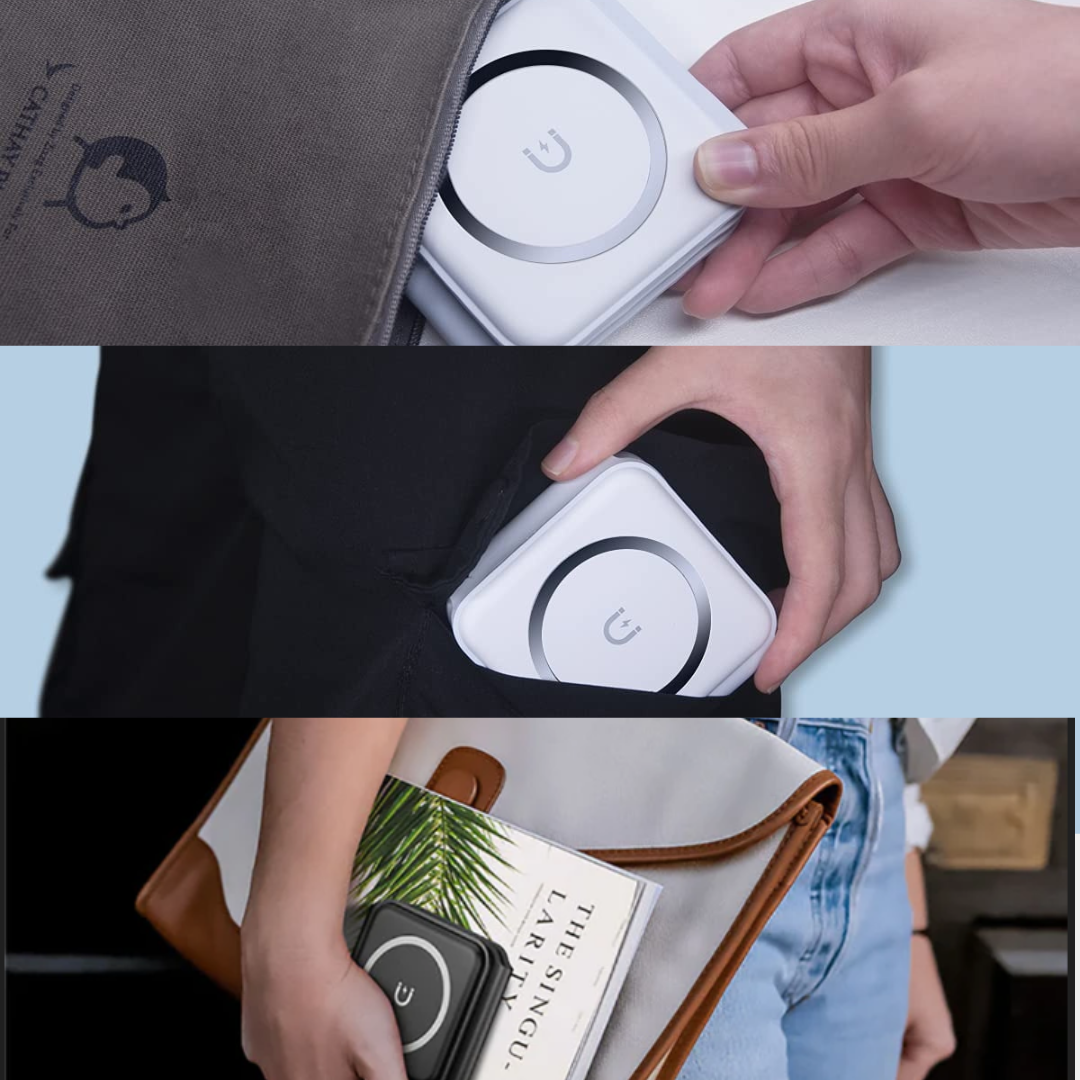 ChargeMate – 3-i-1 trådløs station