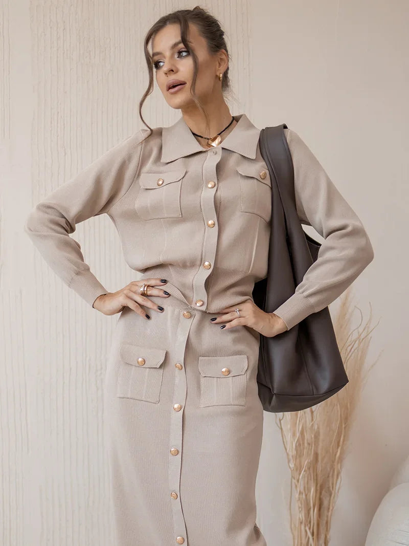 Aurora - Blazer og nederdel sæt