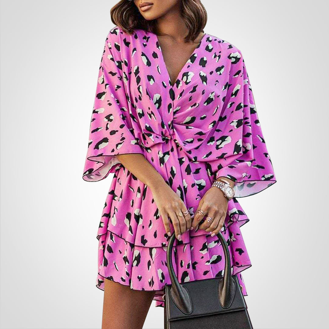 Eva | Farverig kjole