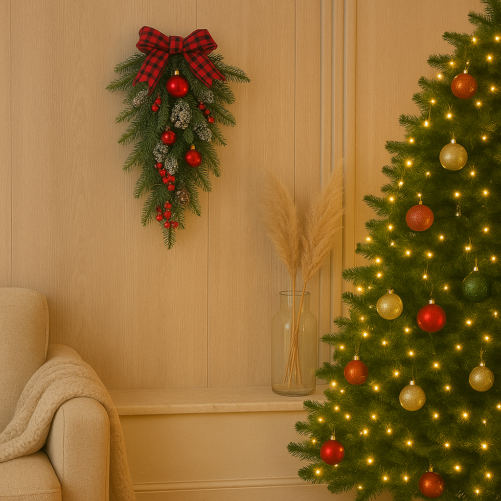 Everpine elegant juledråbedekoration