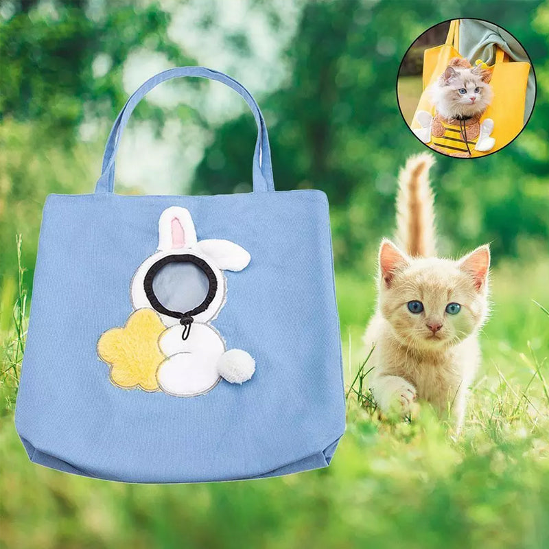 PetPouch - Sød kæledyrstaske i lærred