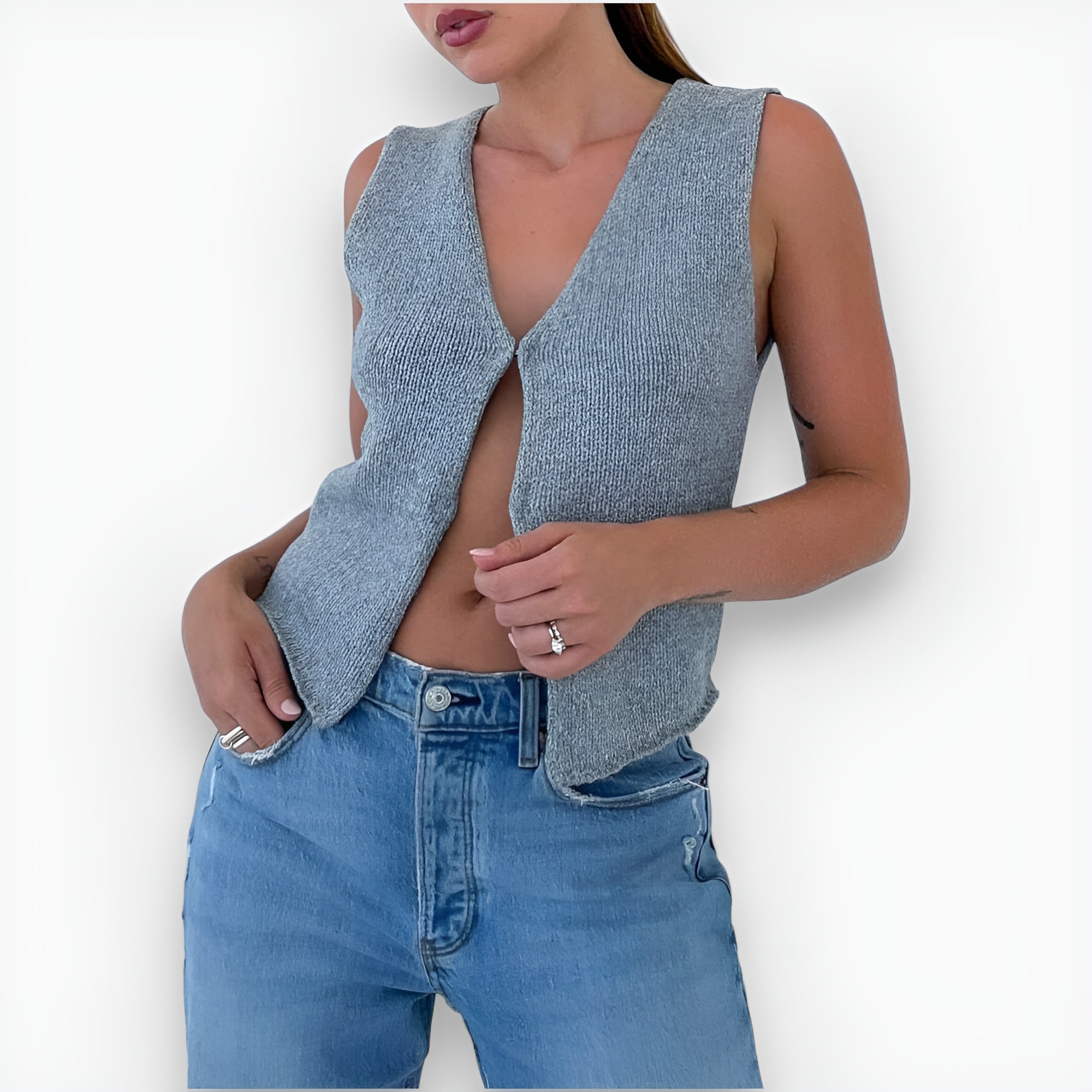 Cecily - Stilfuld strikvest