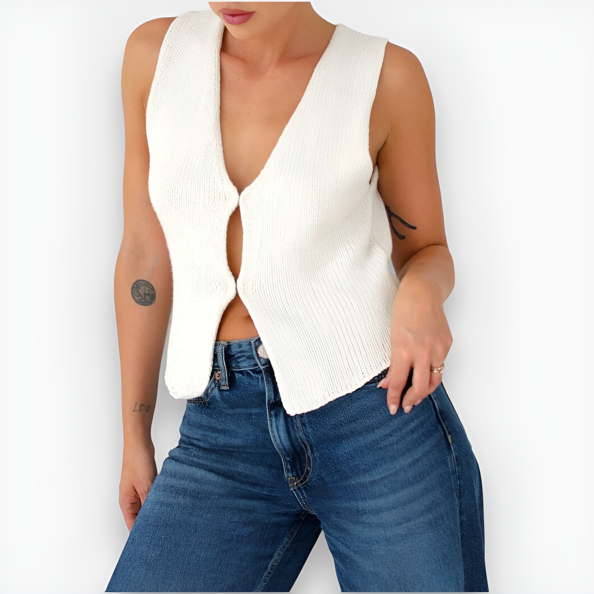 Cecily - Stilfuld strikvest