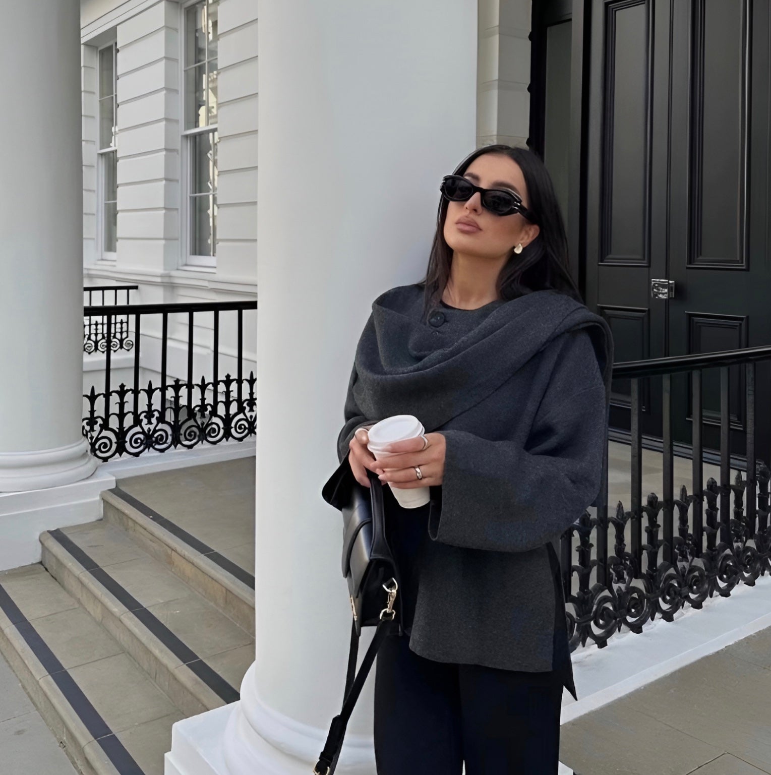 Rosalie - Viral Cape Coat