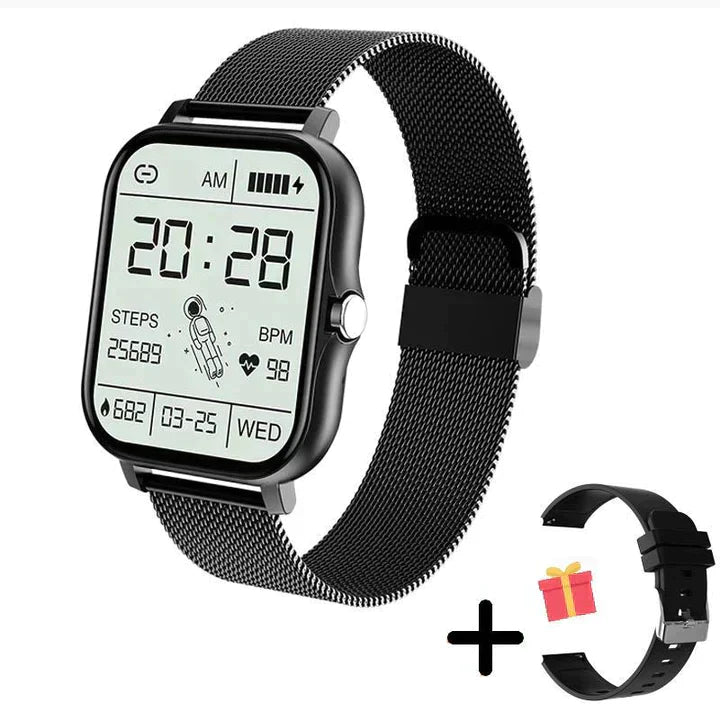 Avanceret multifunktionelt smartwatch (Med frie stropper)