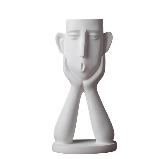 Sculptura Elegance - Kunstnerisk vase til moderne boligindretning