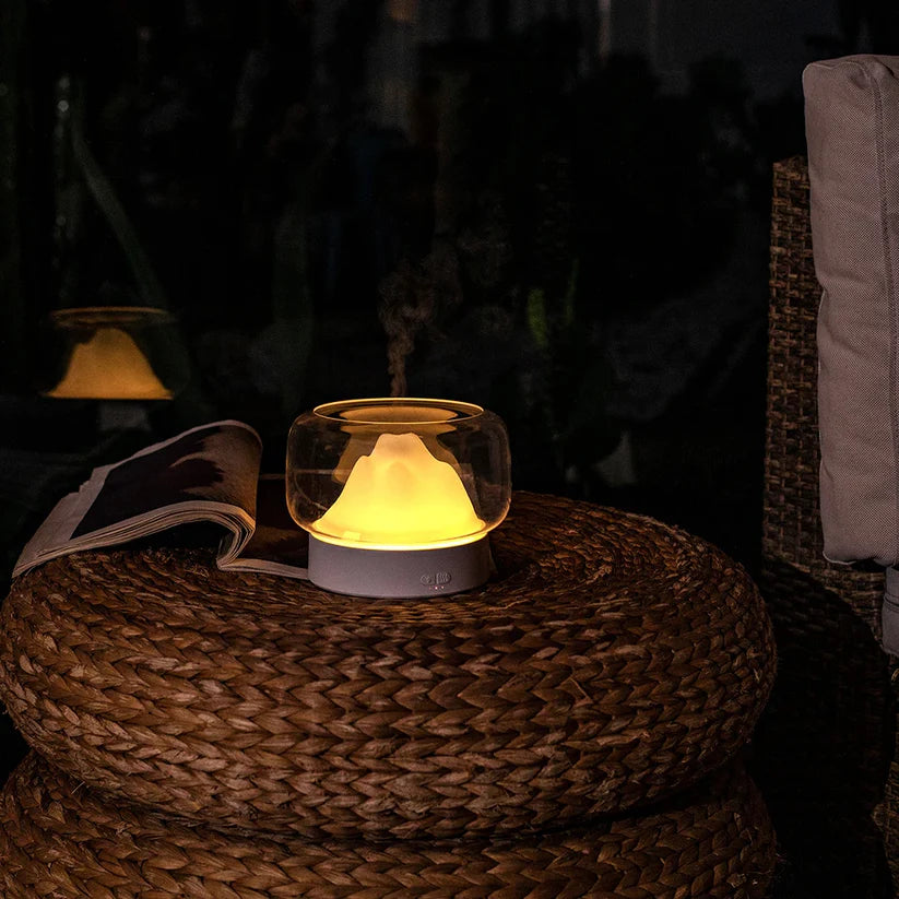 LumiScent - Elegant diffuser, der tilbyder en fredfyldt let og aromatisk duft