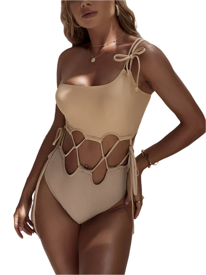 Amanda - En skulder bikini i ét stykke
