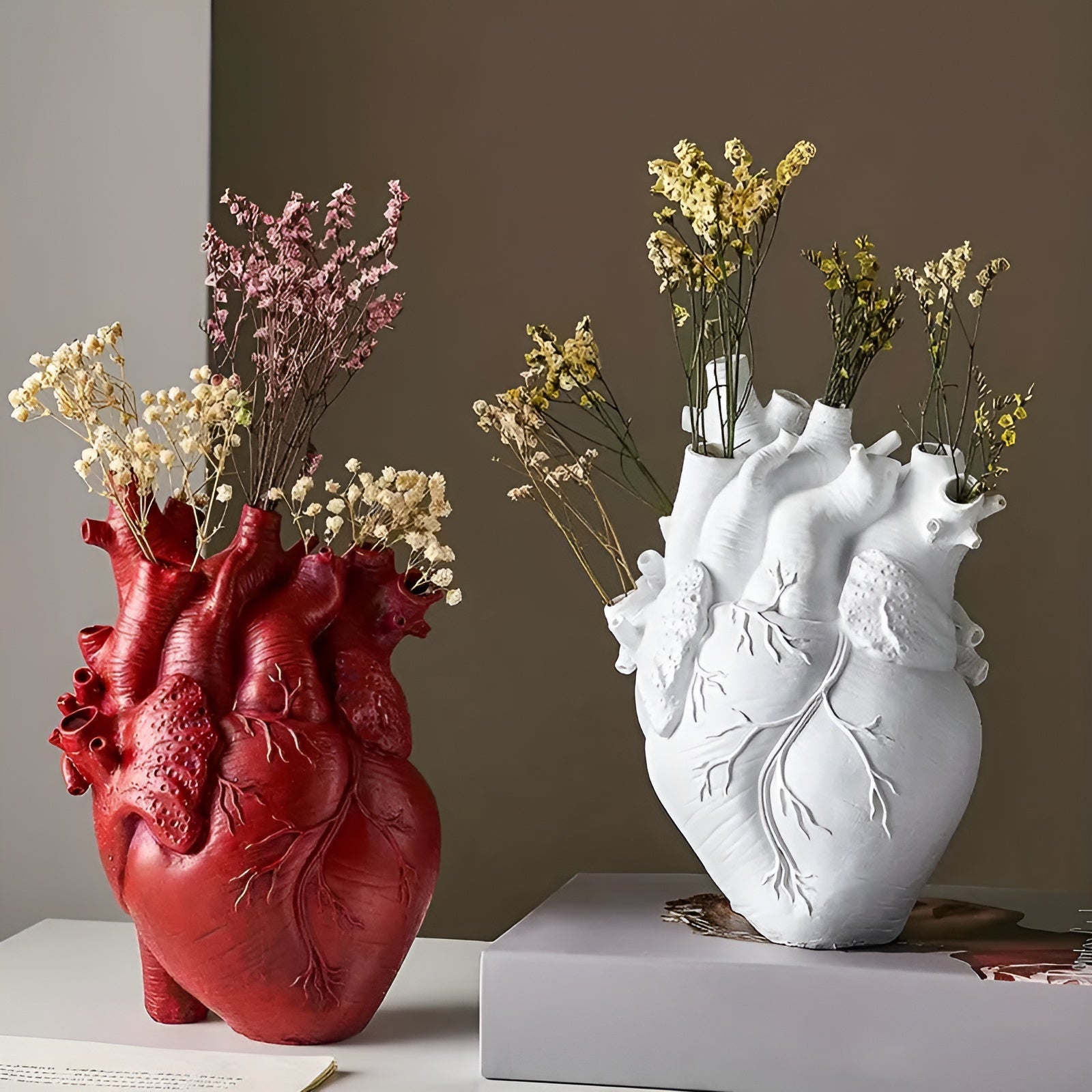 CherishBloom - Elegant hjerteformet vase til romantisk charme