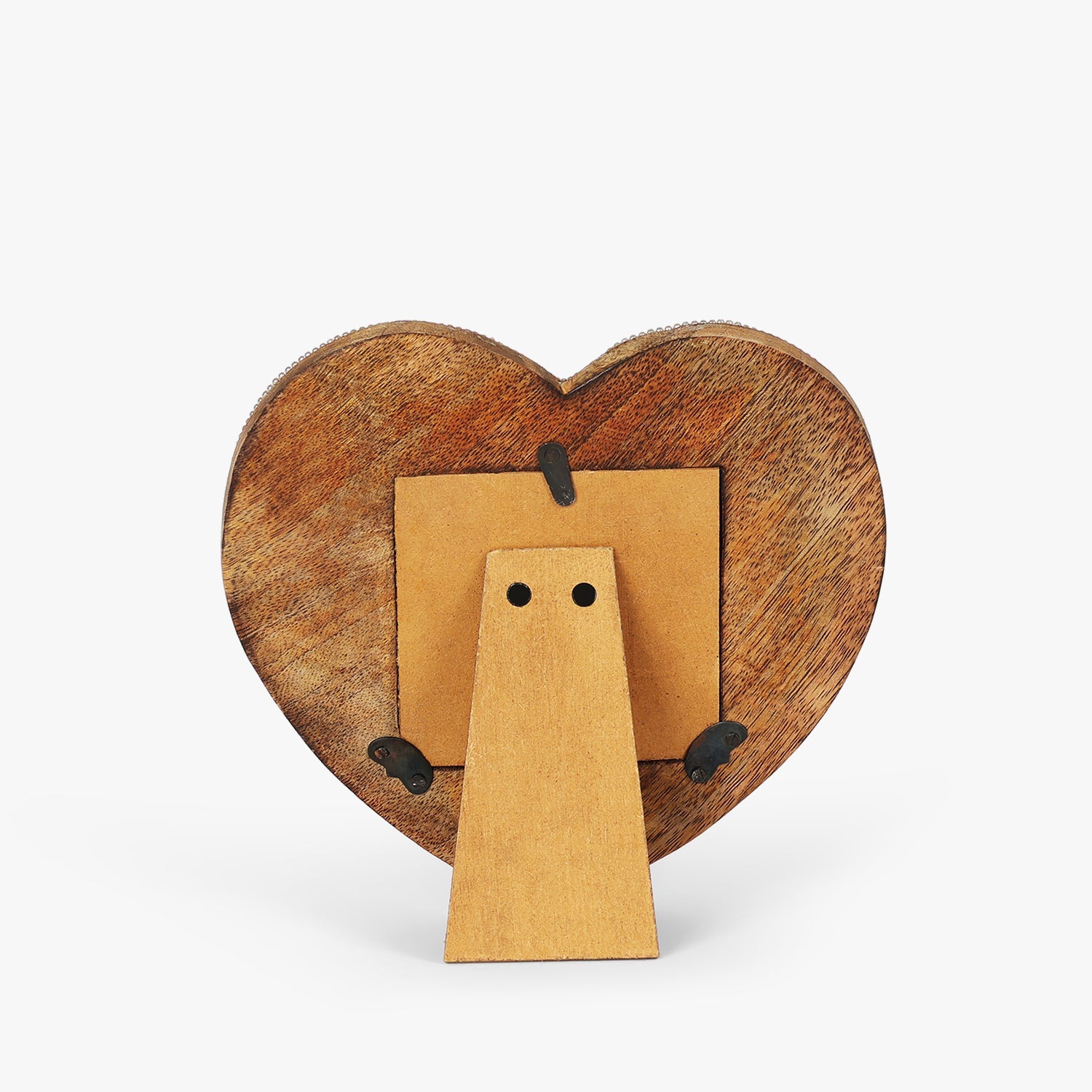 Serapis – Fotoramme med hvide hjerteperler