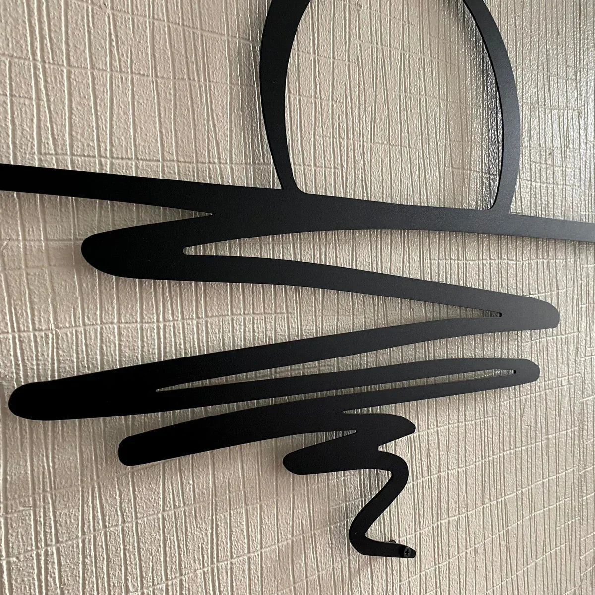 SereneSwirl - moderne minimalistisk vægkunst til stilfulde rum