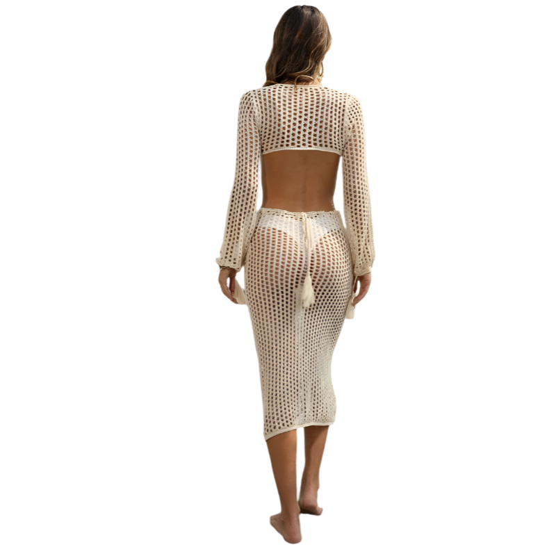 Gia - Hæklet Beach Cover-up