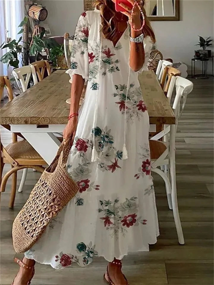 Julie - Sommer Maxi kjole til kvinder