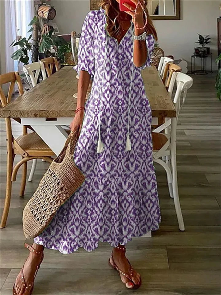 Julie - Sommer Maxi kjole til kvinder
