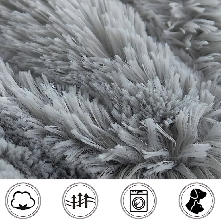 PurrNest™ – Ultra-komfort rund kæledyrsseng