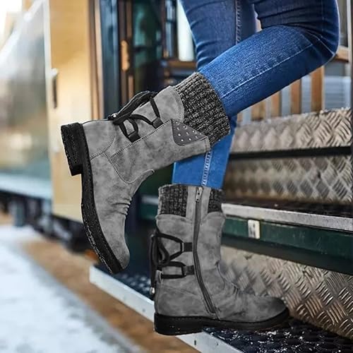 Kristina - Nye snesko med høj kalv