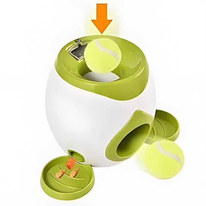 TreatLauncher™ – Automatisk boldkaster med snacks