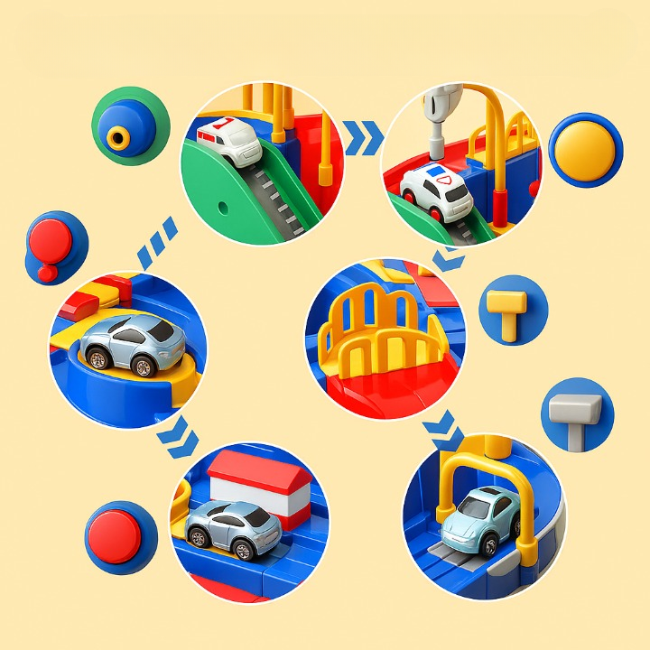 Motokiddo - Træn hjernen Bil i byen