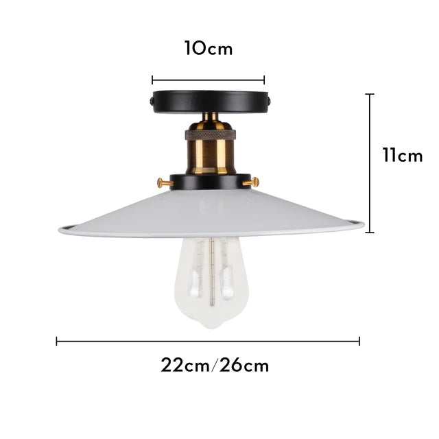 AntiqueBrilliance - vintage loftslamper