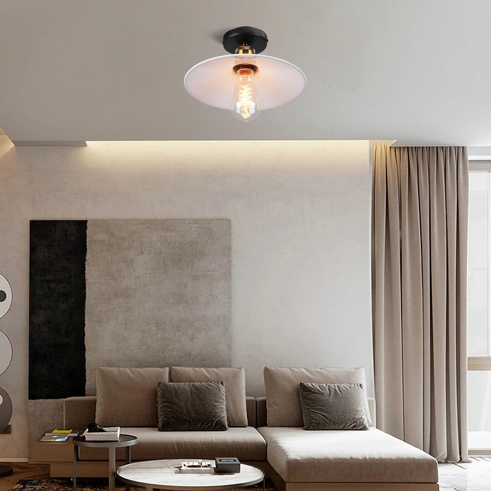 AntiqueBrilliance - vintage loftslamper